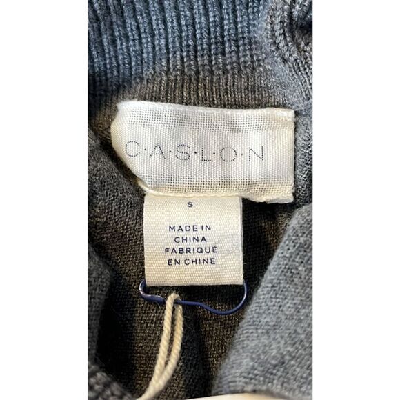 Caslon Women’s S Turtleneck LS Sweater Gray - Picture 7 of 10